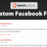 Custom Facebook Feed Pro Smash