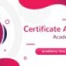 Academy LMS Certificate Addon