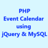 PHP Event Calendar using jQuery & MySQL