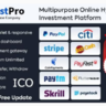 InvestPro – HYIP & ICO Online Investment Wallet & Banking Platform